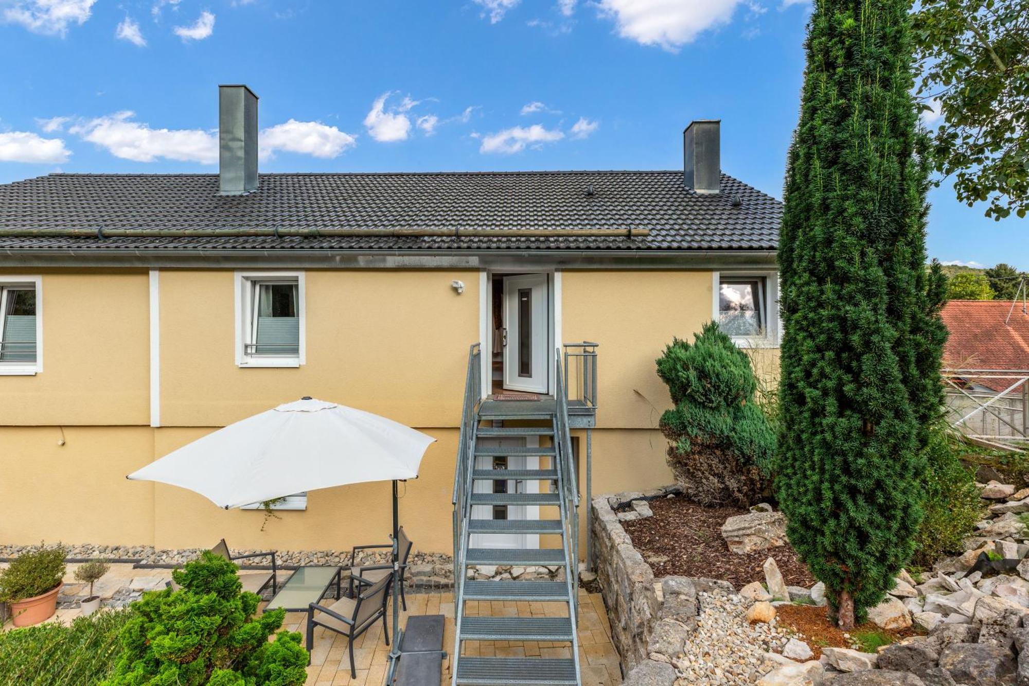 Ferienwohnung Haus Am Muehlbach In Goetzendorf Eggolsheim Exterior foto